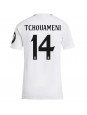 Real Madrid Aurelien Tchouameni #14 Hjemmedrakt Dame 2024-25 Korte ermer